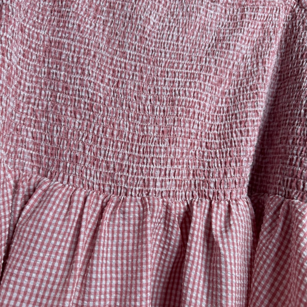 ARULA Pink Gingham Blouse - Picture 5 of 5